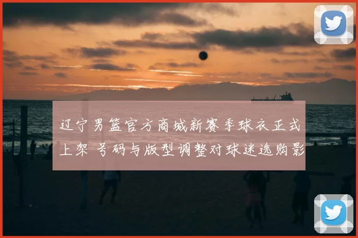 辽宁男篮官方商城新赛季球衣正式上架 号码与版型调整对球迷选购影响