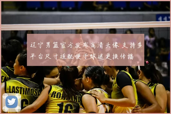 辽宁男篮官方发布高清头像 支持多平台尺寸适配便于球迷更换传播